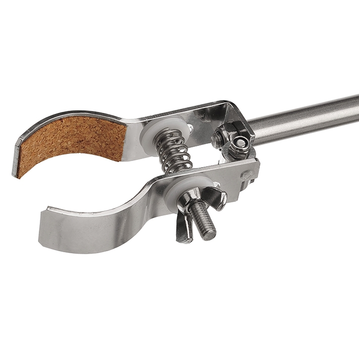 Retort clamps standard 18/10 stainless steel (DIN 12894)