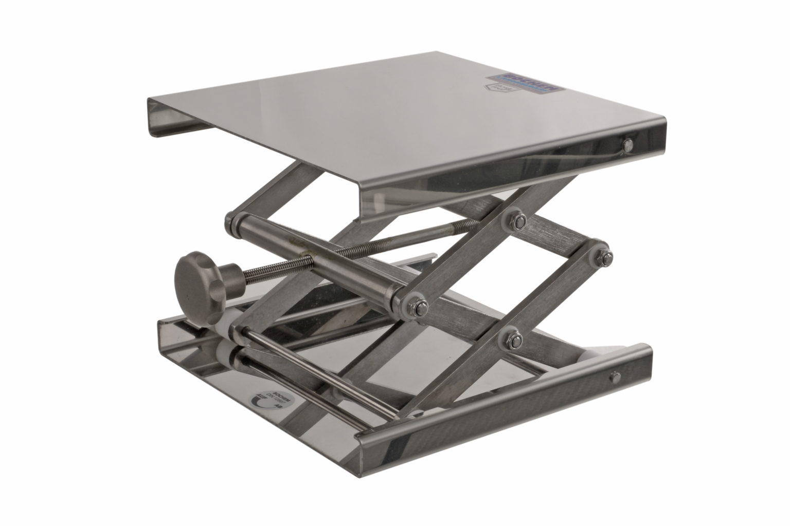 Labor-Hebebühne Aus Aluminiumoxid – 200x200mm Plattform, Höhe 70-280mm Verstellbar, Für Experimente & Geräte