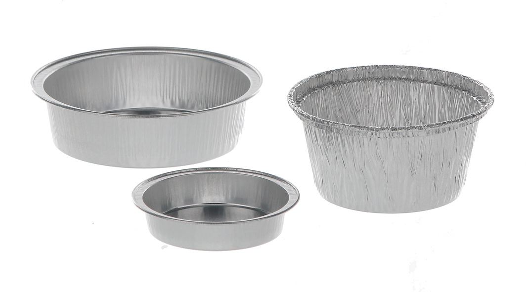 Jednorazowe naczynia aluminiowe