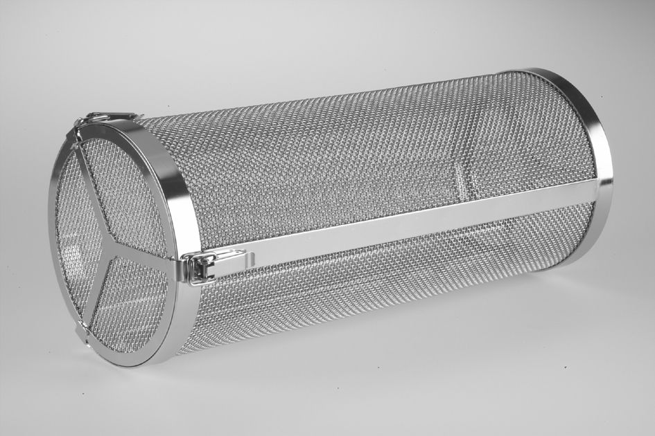 Purifying barrel with cover, lockable
