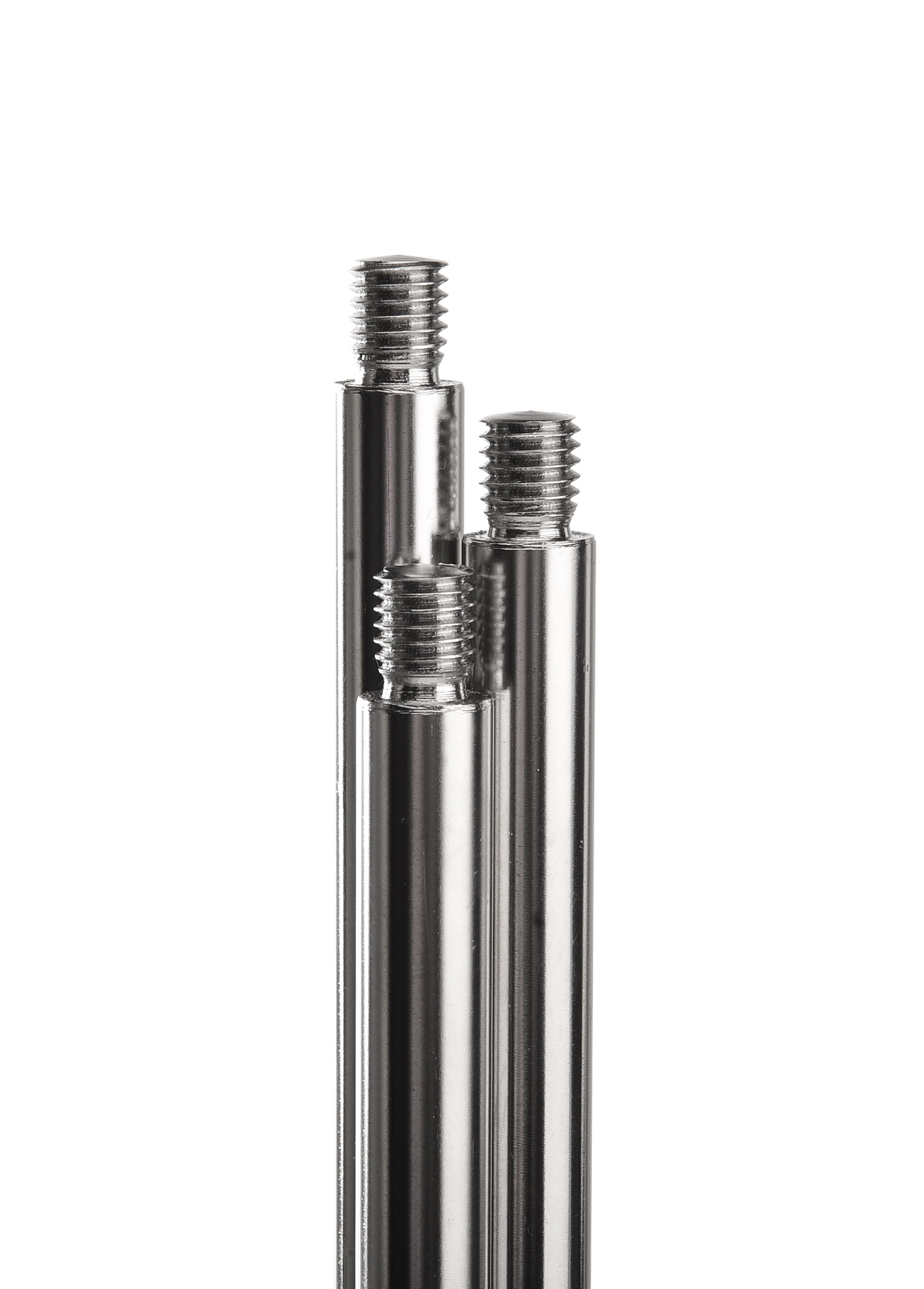 Rods for stand bases M10, 18/10 stainless steel