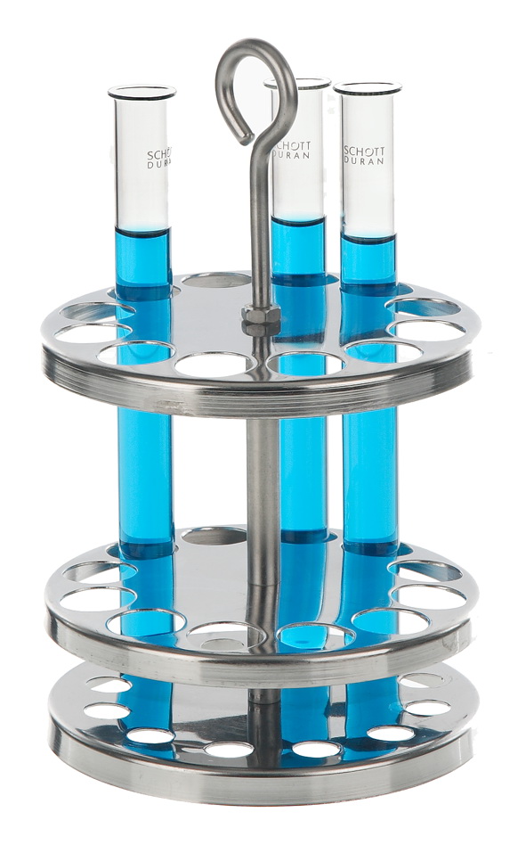 Test tube stands, round