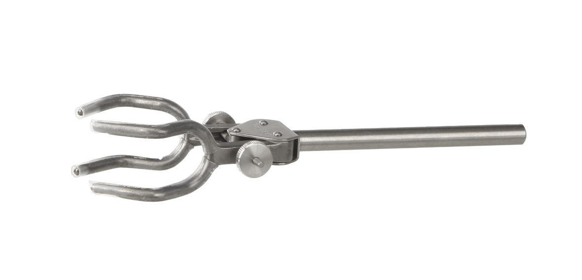 Retort clamp 4-prongs