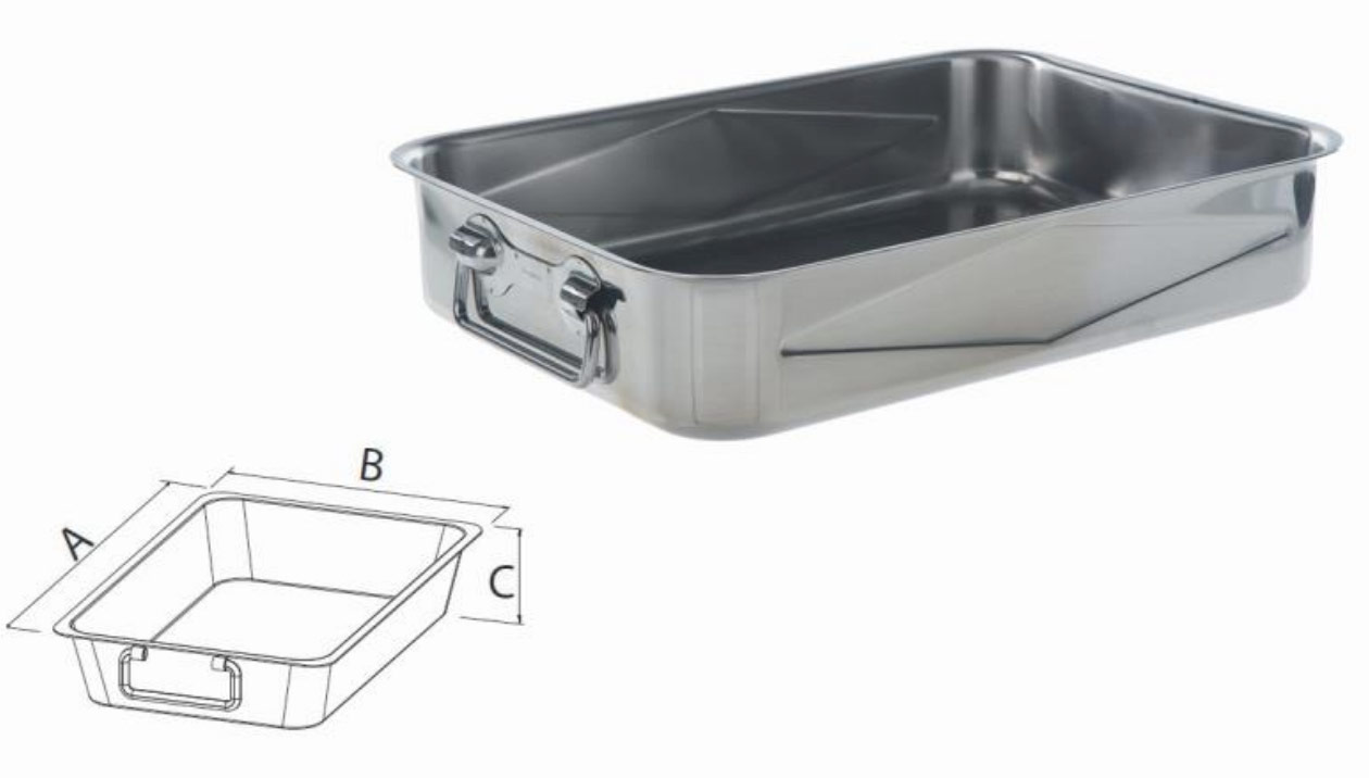 Tray with 2 handles